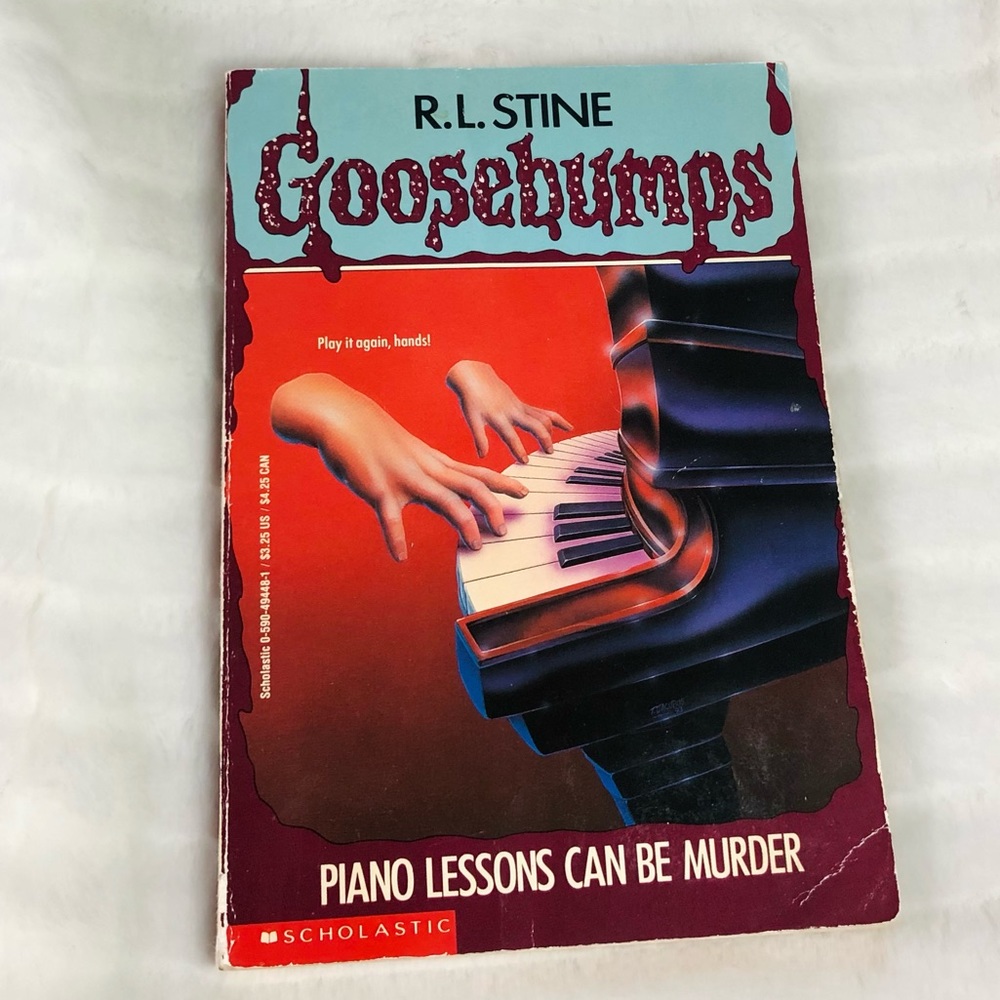 GOOSEBUMPS “Piano Lessons Can Be Murder" by R.L. Stine